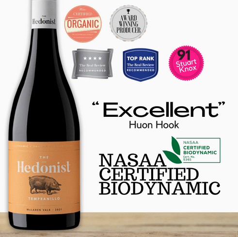 Hedonist Tempranillo - McLaren Vale, Australia