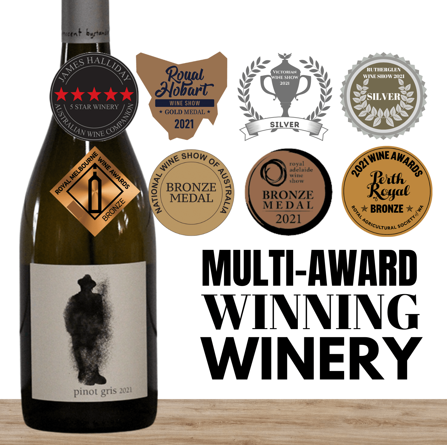 Innocent Bystander Pinot Gris 2021 ~ Yarra Valley Australia - Pop Up Wine