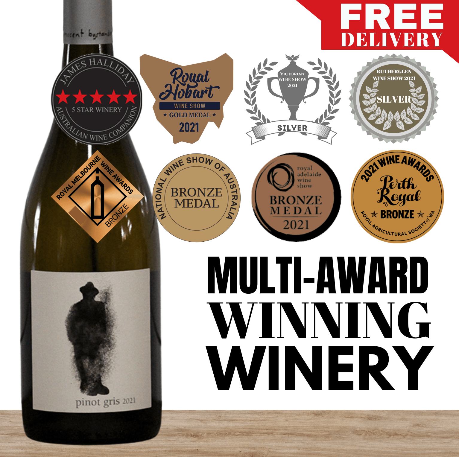 Innocent Bystander Pinot Gris ~ Yarra Valley Australia