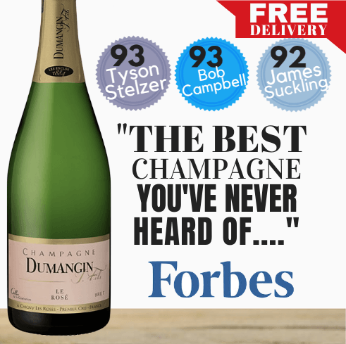 J. Dumangin Fils 1er Cru Brut Rosé Champagne NV ~ Champagne, France