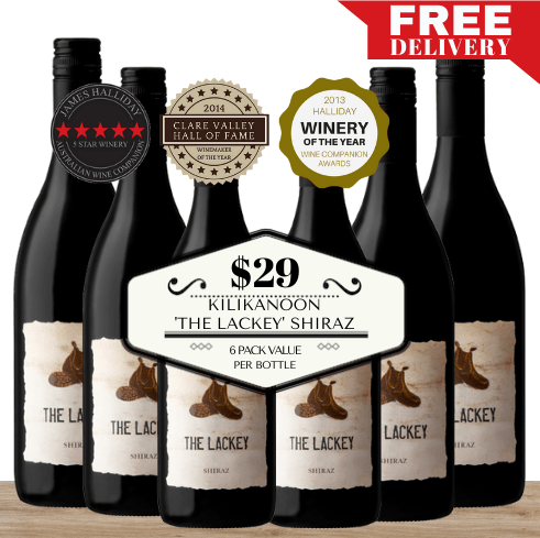 Kilikanoon "The Lackey" Shiraz ~ 6 pack value