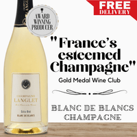 Langlet Blanc de Blancs Premier Cru Extra-Brut Bouteille Blanche - Champagne, France