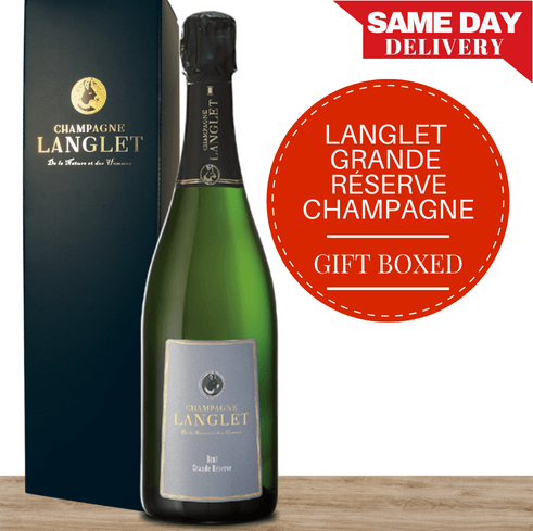 Langlet Brut Grande Réserve Champagne - Gift-Box