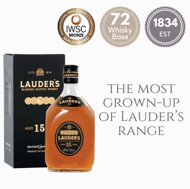 LAUDER’S AGED 15 YEARS ~ SCOTLAND