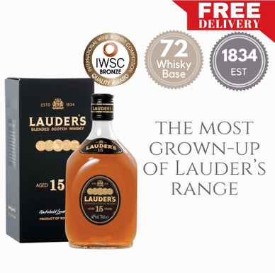 LAUDER’S AGED 15 YEARS ~ SCOTLAND