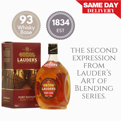 LAUDER’S RUBY PORT EDITION ~ SCOTLAND