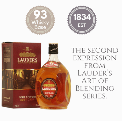 LAUDER’S RUBY PORT EDITION ~ SCOTLAND