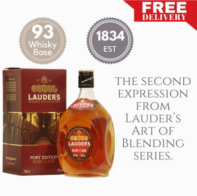 LAUDER’S RUBY PORT EDITION ~ SCOTLAND