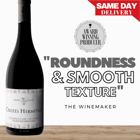 Luc Beaudet “A Quatre Mains” Crozes-Hermitage Red - Rhône Valley, France
