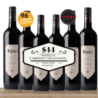 Majella Cabernet Sauvignon 2018 ~ Coonawarra South Australia - 6 Pack Value - Pop Up Wine