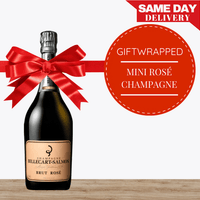 Mini Rose Champagne Gift-Wrapped