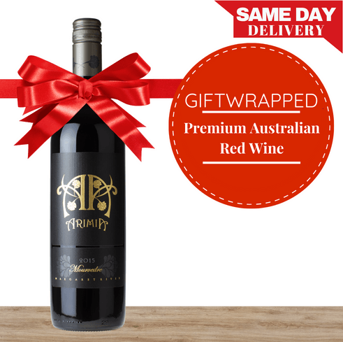Premium Australian Red Wine Gift-Wrapped