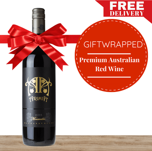 Premium Australian Red Wine Gift-Wrapped