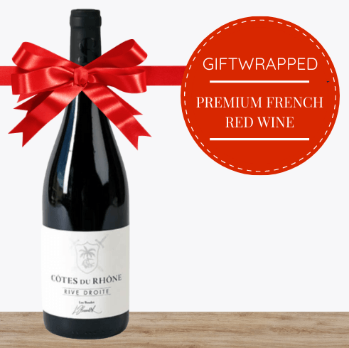 Premium French Red Wine Gift-Wrapped - Pop Up Wine