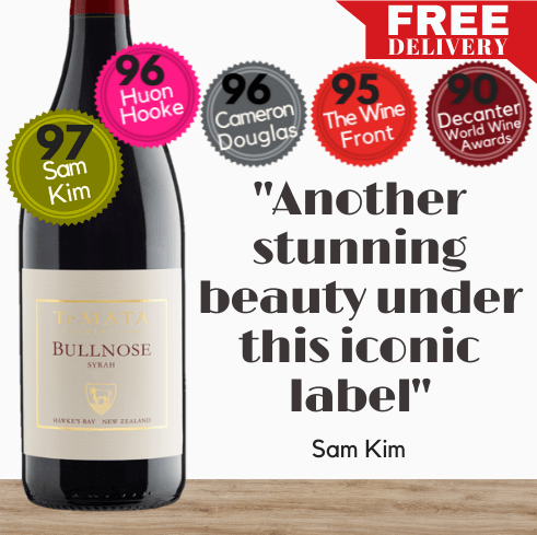 Te Mata Bullnose Syrah ~ Hawkes Bay, New Zealand