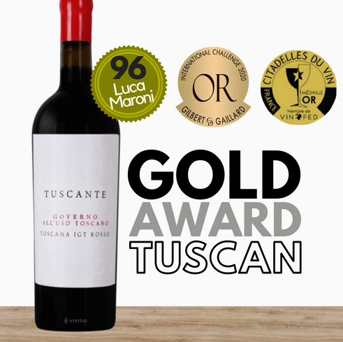Tuscante Governo All'Uso Rosso Toscana IGT 2020 - Tuscany, Italy - Pop Up Wine