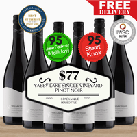 Yabby Lake Single Vineyard Pinot Noir - 6 Pack Value